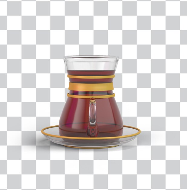 Tazza da tè Eid sul retro