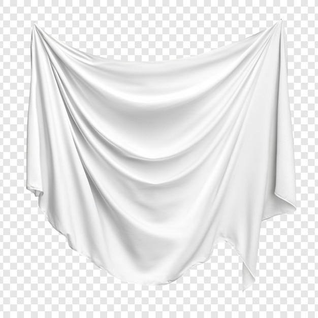 Tejido blanco drapeado de textura elegante y suave
