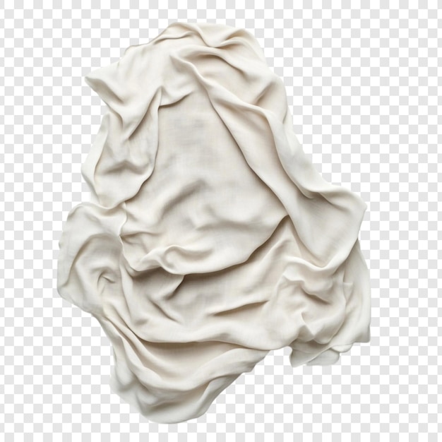 Tejido drapeado cremoso Un estudio de textura