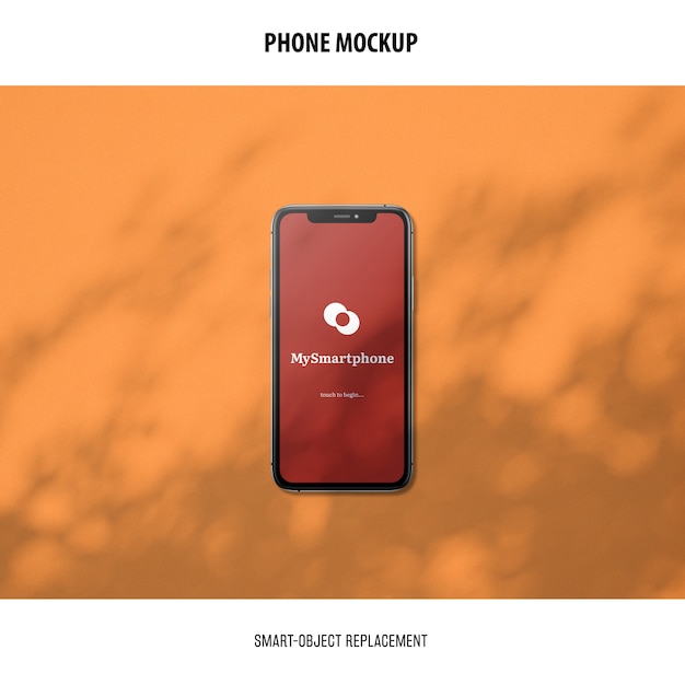 Gratis PSD telefoonschermmodel