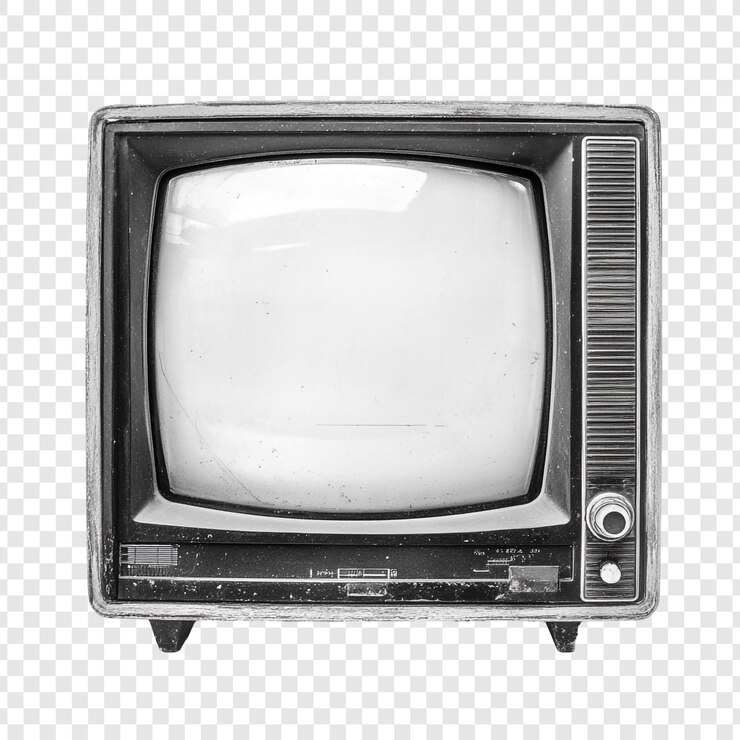 PSD gratuito televisione d'epoca uno sguardo nostalgico alla tecnologia retrò