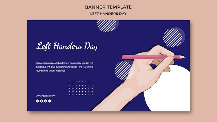 PSD Gratis templat banner hari kidal