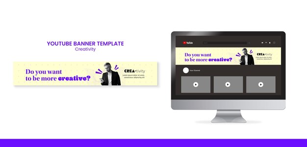 Templat kreativitas desain datar