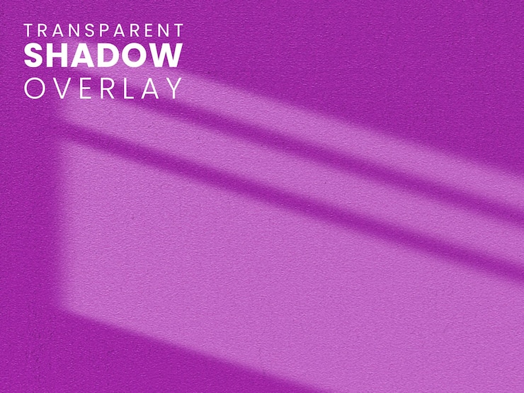 PSD Gratis templat overlay bayangan jendela transparan