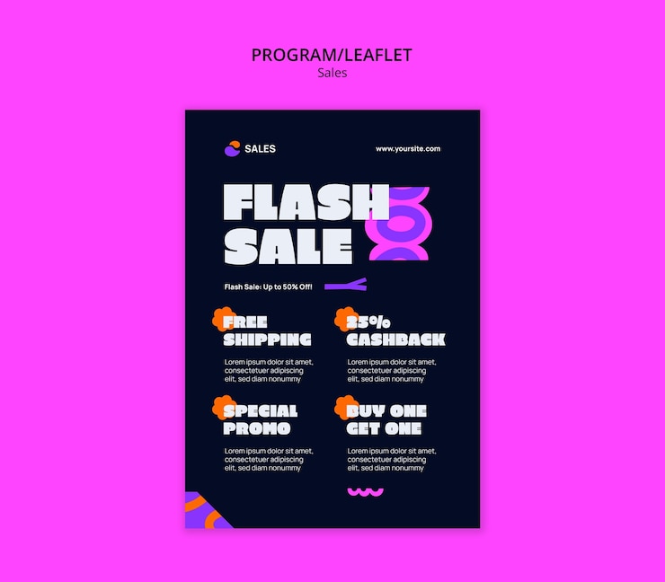 PSD Gratis templat penjualan promo khusus