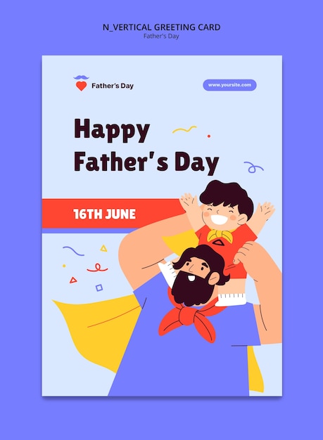 Template per la celebrazione della Festa del Padre