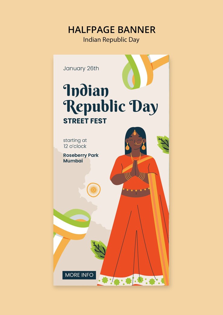 PSD gratuito template per la celebrazione della giornata della repubblica