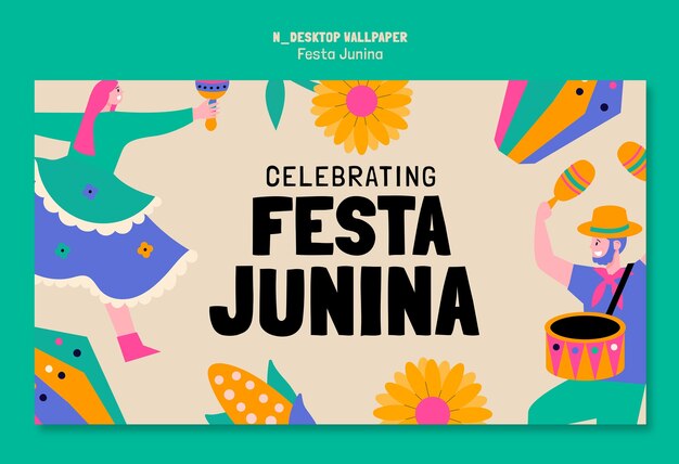 Template per la celebrazione di Festa Junina