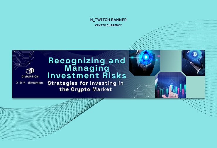 Gratis PSD template voor het concept van een cryptovaluta