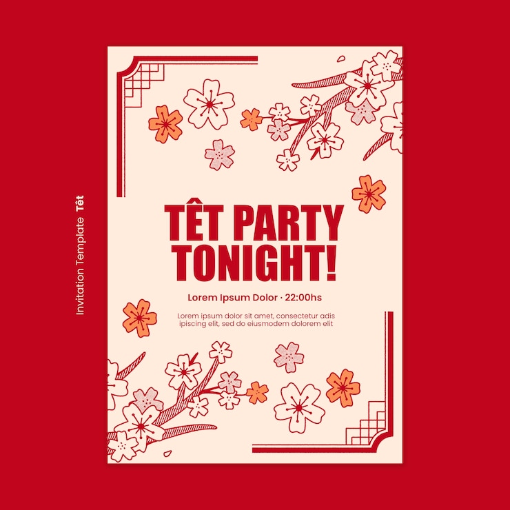 PSD Gratis tet template design