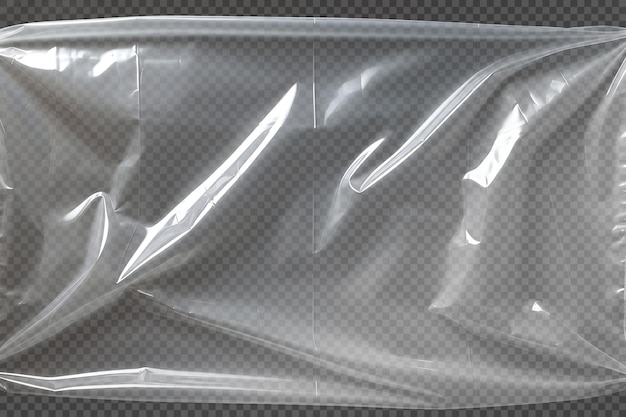 PSD gratuito textura plástica transparente aislada en el fondo