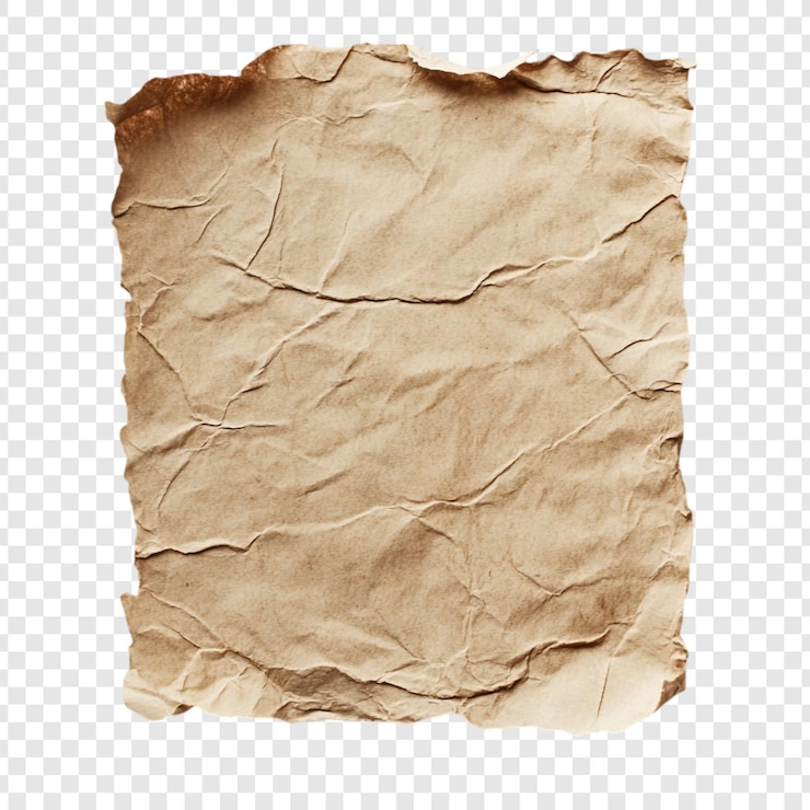 PSD gratuito texture di carta arricciata invecchiata