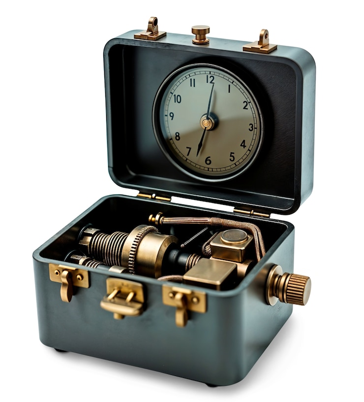 PSD Gratis time machine isolated