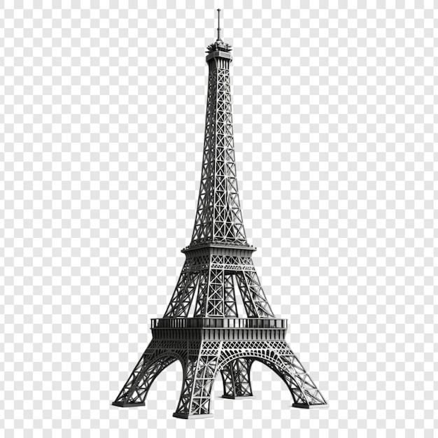 La Torre Eiffel, una obra maestra monocromática