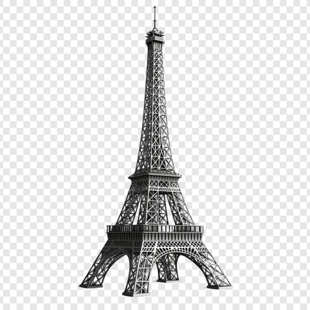 La Torre Eiffel, una obra maestra monocromática