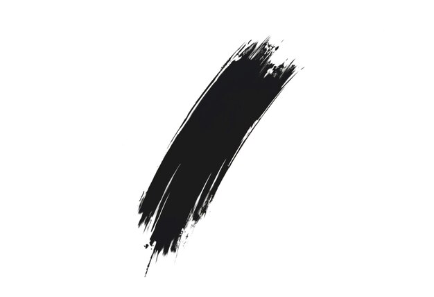 Trucado de pincel negro