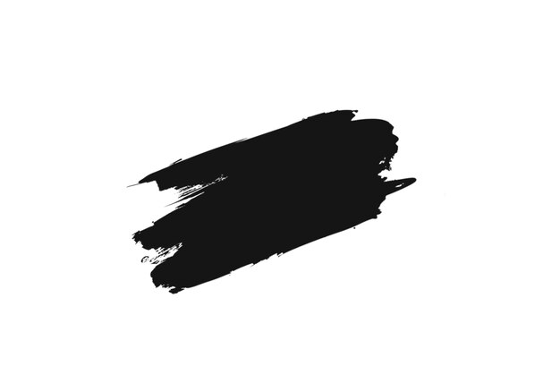 Trucado de pincel negro