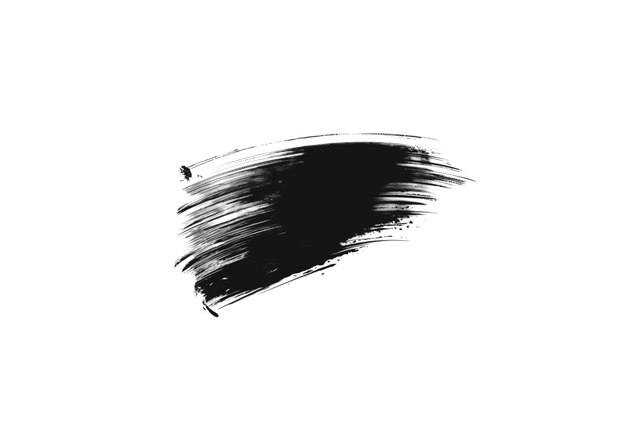 Trucado de pincel negro