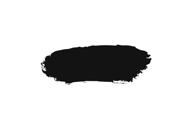 Trucado de pincel negro