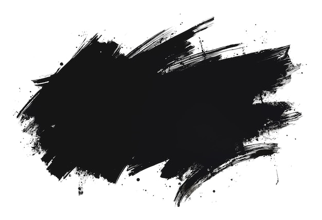 Trucado de pincel negro