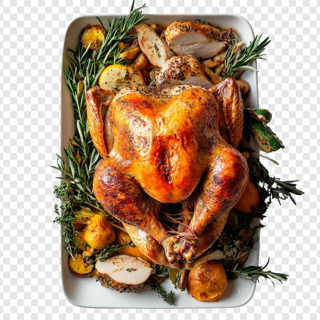 Turchetto arrostito per il Ringraziamento con verdure di stagione