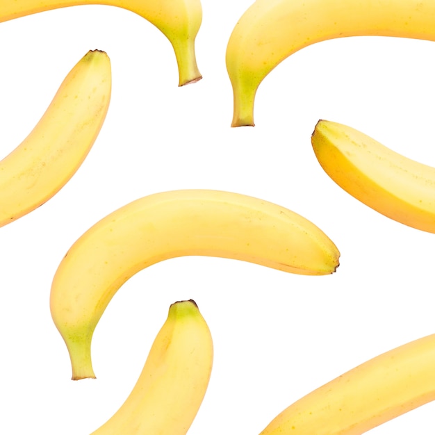 Gratis PSD uitzicht op vers bananenfruit