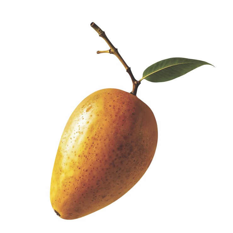 PSD gratuito un delizioso mango in studio.
