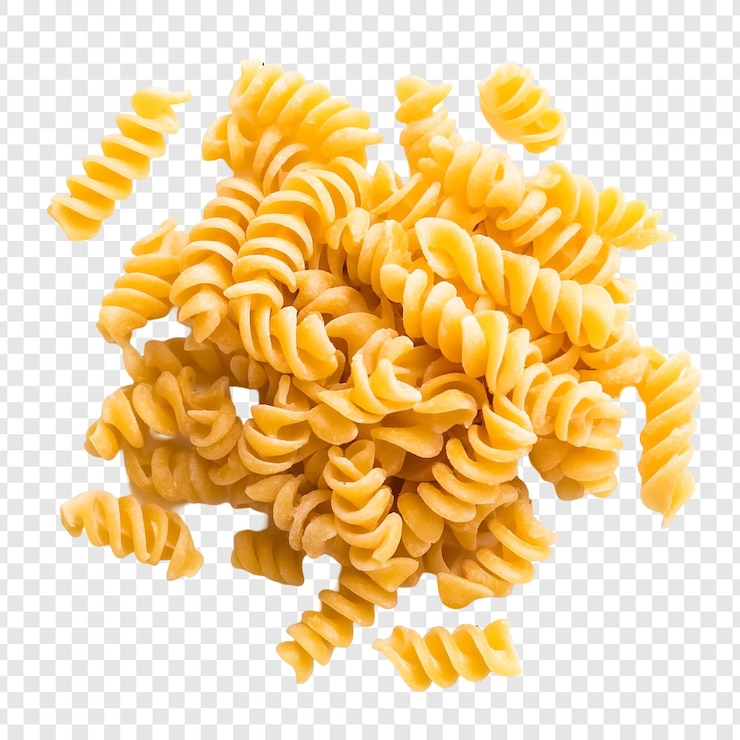 PSD gratuito un delizioso mucchio di pasta rotini
