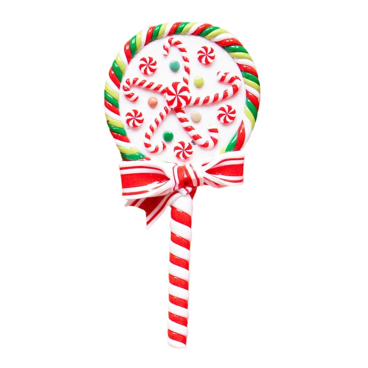 PSD gratuito un lecca-lecca di natale isolato.
