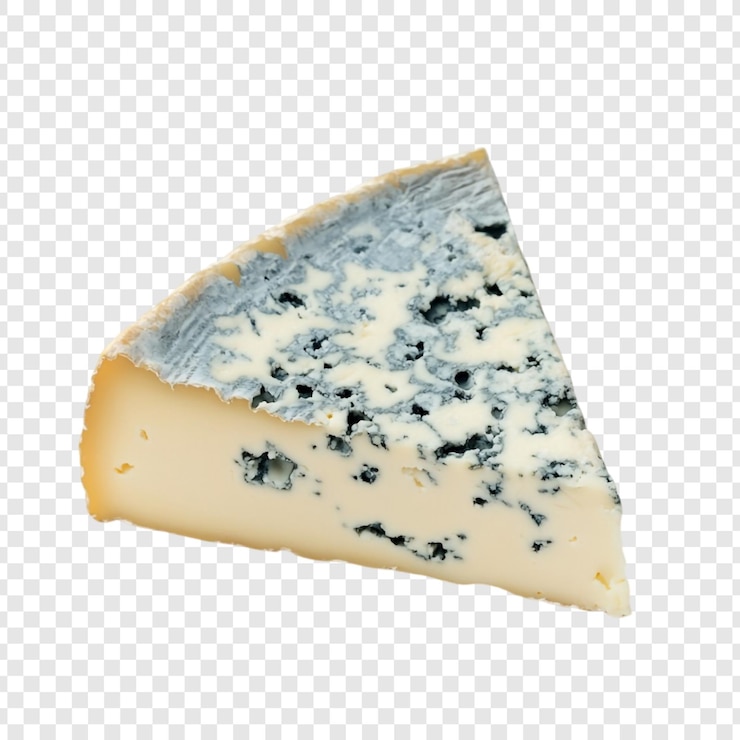 PSD gratuito una fetta di squisito formaggio blu