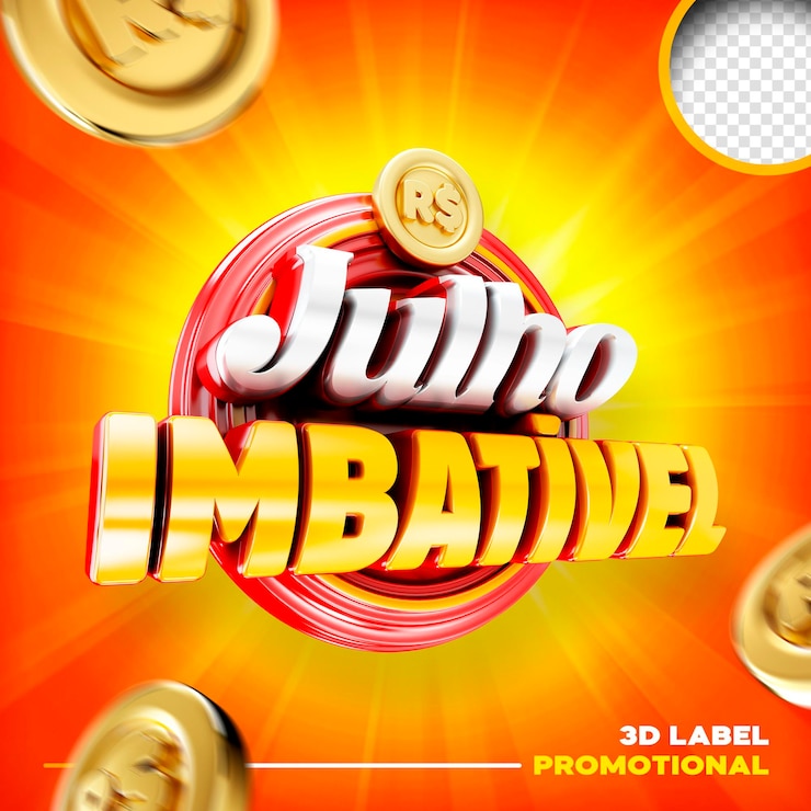 PSD Gratis unbeatable july 3d stamp supermarket promotion special discounts julho imbativel