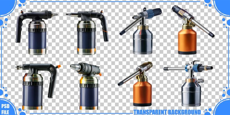 PSD Gratis various professional torch tools for precision work