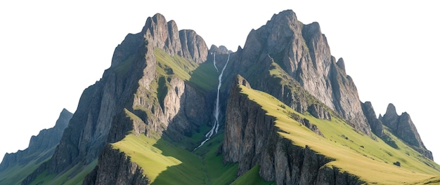 Veduta del paesaggio naturale di montagna
