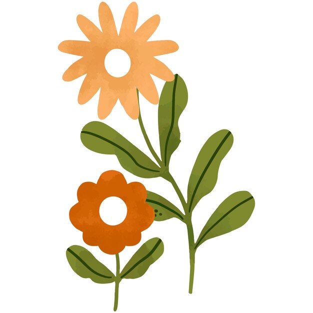 Vegetación natural y elemento botánico