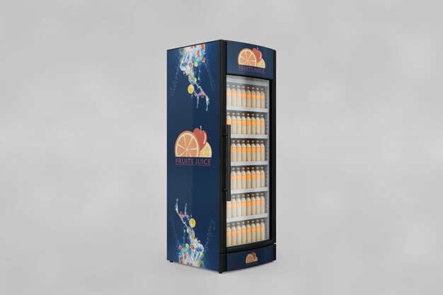 Vending machine mockup