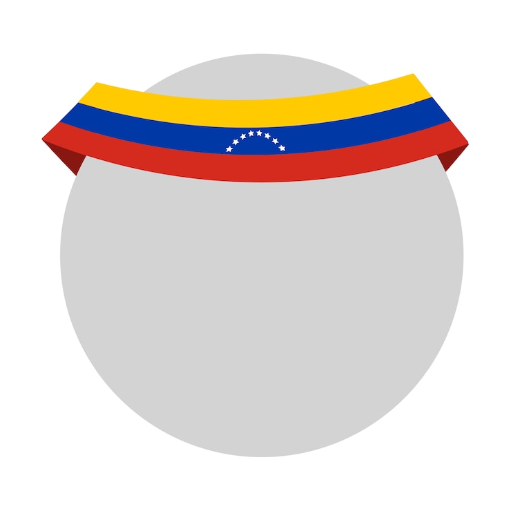 PSD Gratis venezuela flag frame design isolated