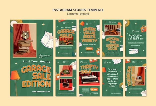 PSD gratuito ventas con descuento en las historias de instagram