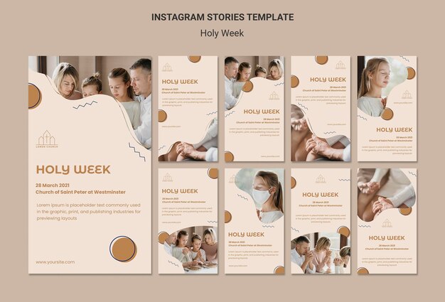 Verhalen over sociale media in de heilige week