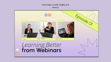 Gratis PSD verloop webinar sjabloon