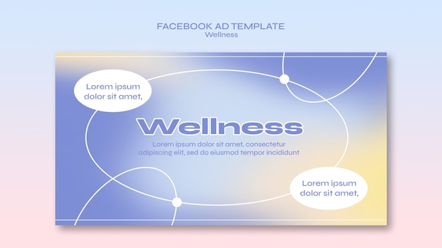 Verloop wellness facebook-sjabloon