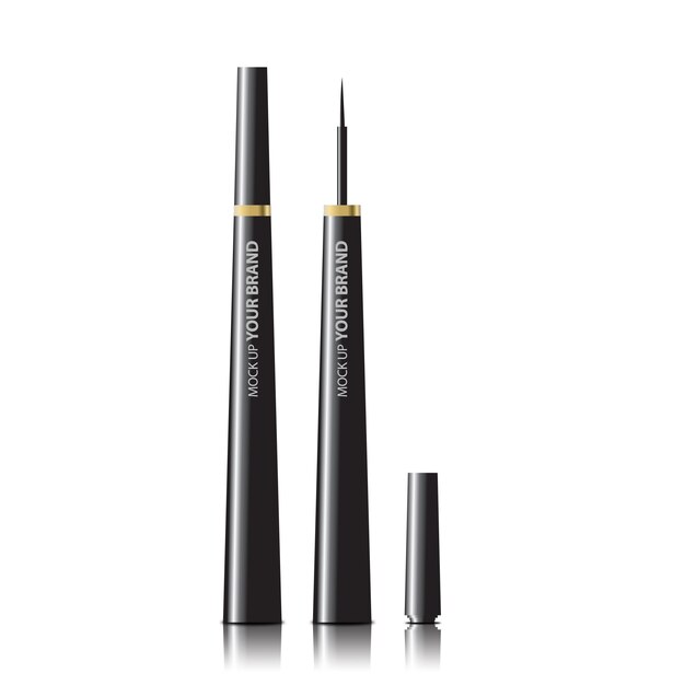 Verpakking Cosmetische Eyeliner Mock Up