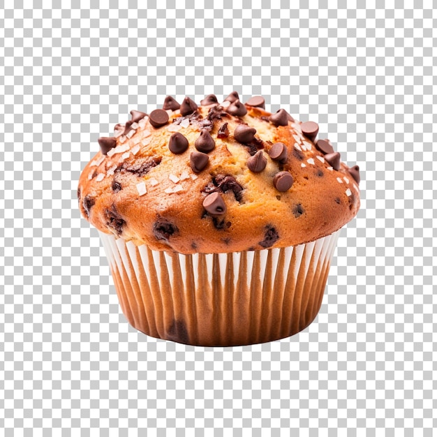 Gratis PSD verse smakelijke cupcake geïsoleerd op een doorzichtige achtergrond