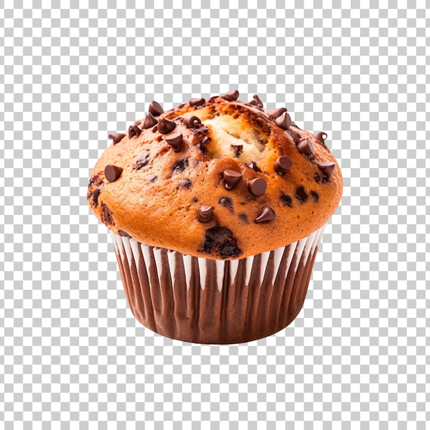 Gratis PSD verse smakelijke cupcake geïsoleerd op een doorzichtige achtergrond