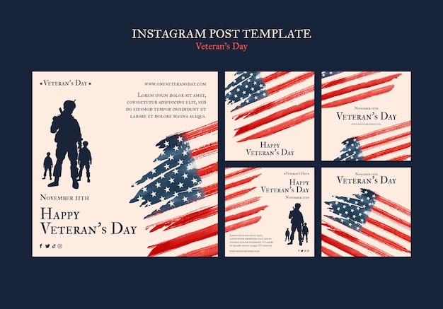 Veteranendag herdenking instagram posts