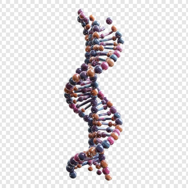 La vibrante hélice de ADN girando en colores cósmicos una danza hipnotizante del código de la vida 39s