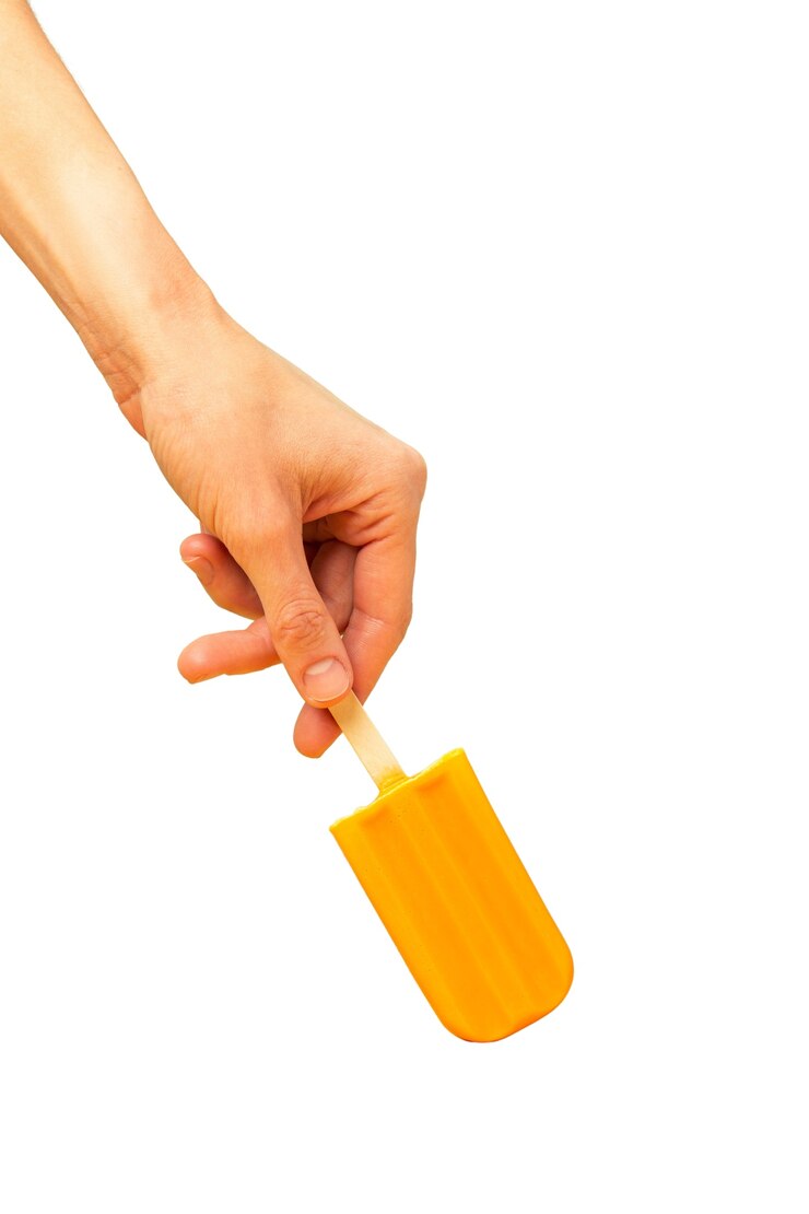 PSD gratuito vida muerta de colorido popsicle aislado