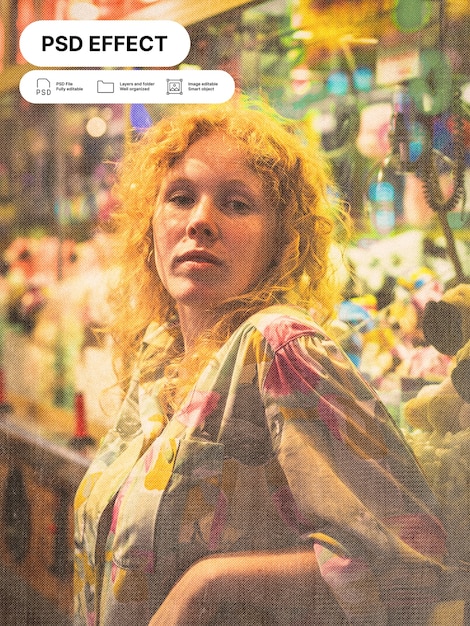 Vintage foto-effect