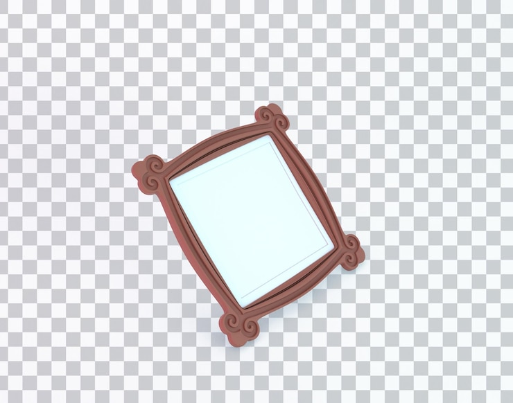 Gratis PSD vintage frame links