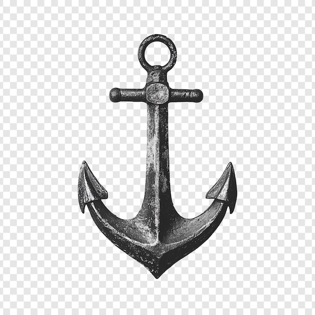 vintage metal anchor nautical symbol of hope and stability