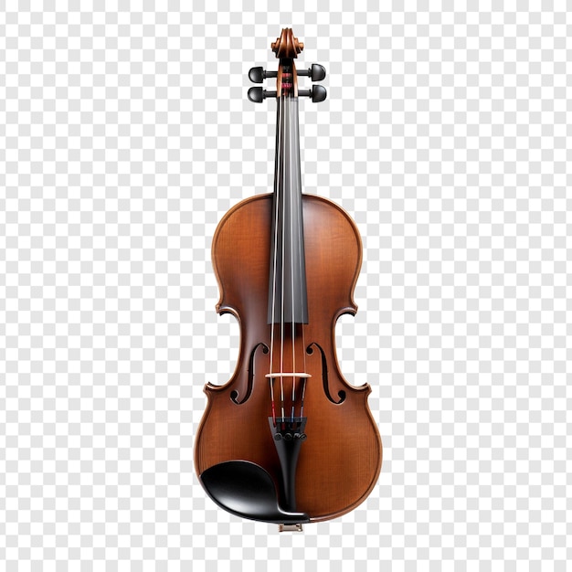 Gratis PSD violin geïsoleerd op transparante achtergrond